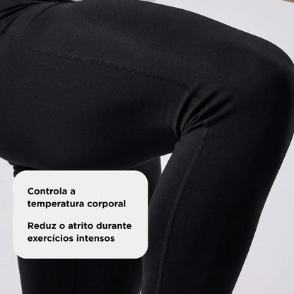 Calça Legging Masculina Ginastica Segunda Pele Bolso Sport