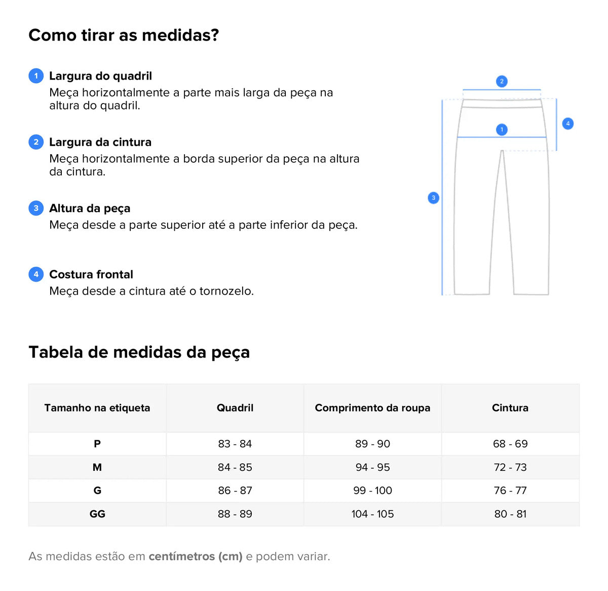 Calça Feminina Alfaiataria Social Cintura Alta Trabalho Leve