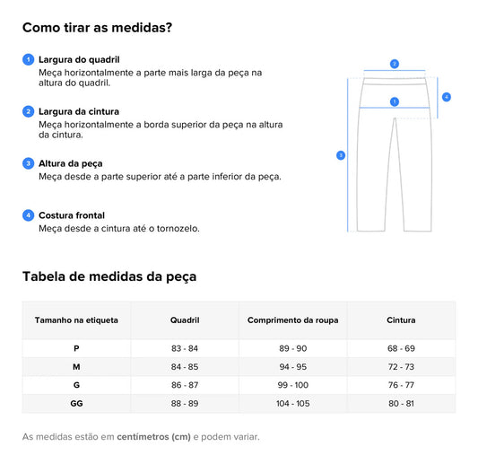 Calça Feminina Alfaiataria Social Cintura Alta Trabalho Leve