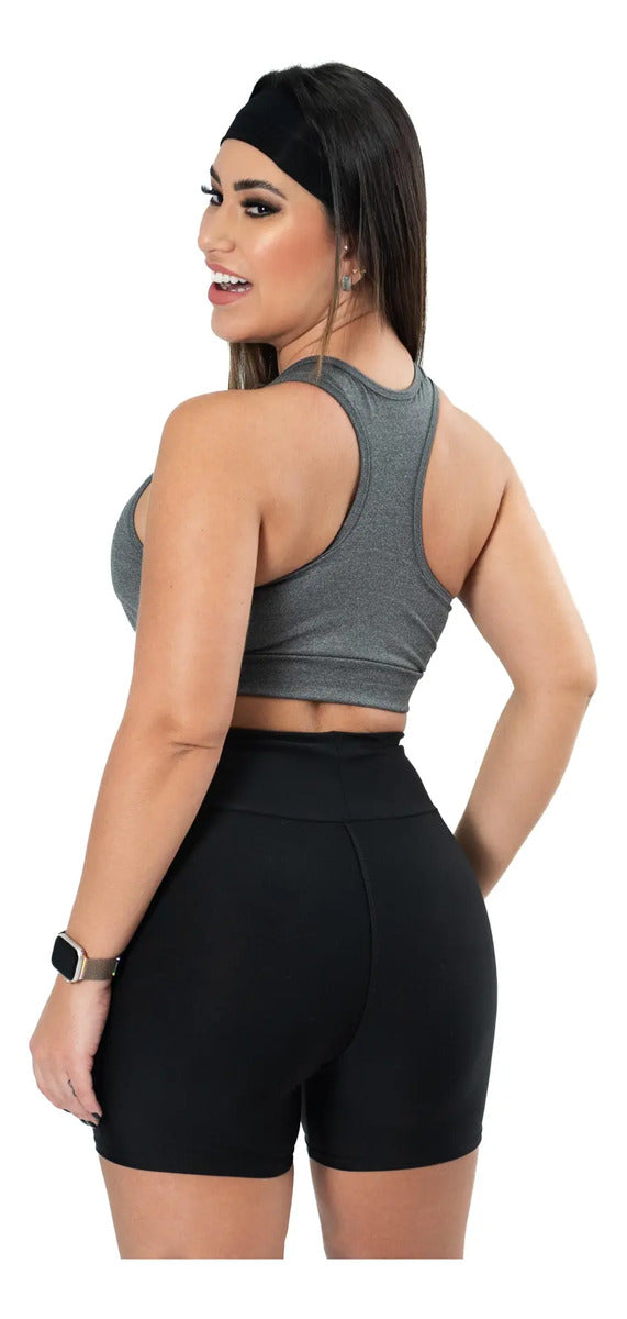 Kit 2 Top Nadador Academia Fitness ,liso C/bojo Para Malhar