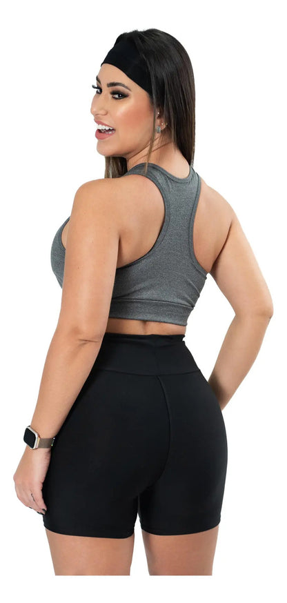 Kit 2 Top Nadador Academia Fitness ,liso C/bojo Para Malhar