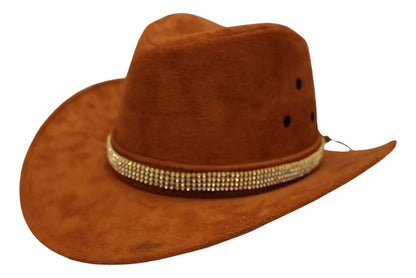 Chapéu Modelo Ana Castela Com Strass Versão Texas Cores Top