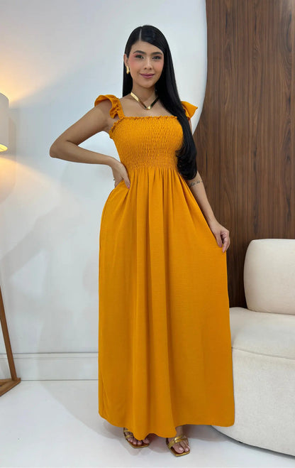 Loose-fitting Casual Long Dress Strappy Summer Party Evangelical