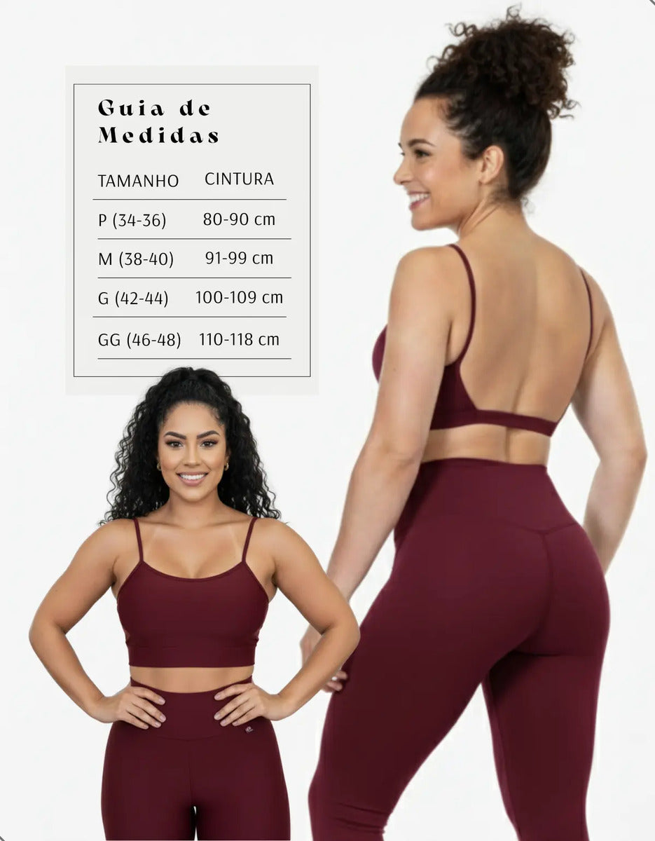 Top Fitness Academia Alça Fina Costa Aberta Feminino