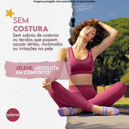Calça Legging Fitness Academia Selene Levanta Bumbum