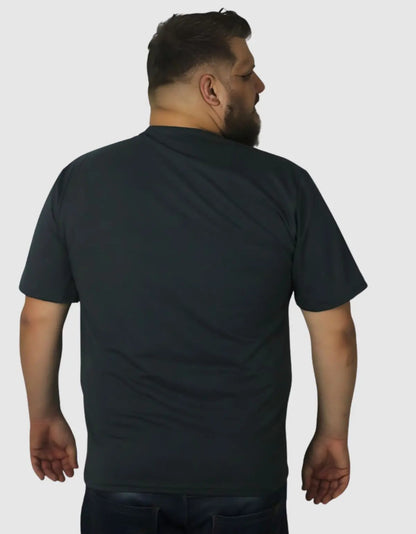 Camiseta Plus Size Masculina De Algodão Básica Lisa Grande