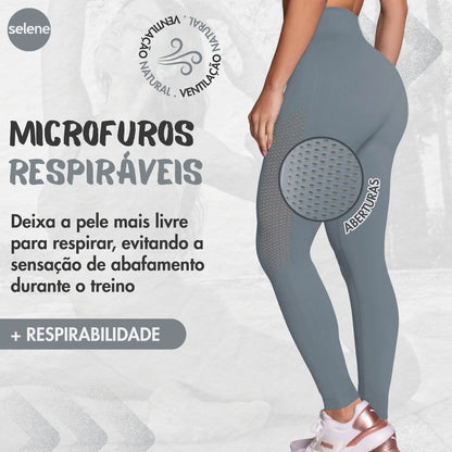 Legging Fitness de Treino Zero Transparência Selene