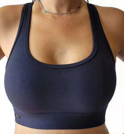 Top Cropped K2b Nadador Sem Bojo Poliamida Com Elastano