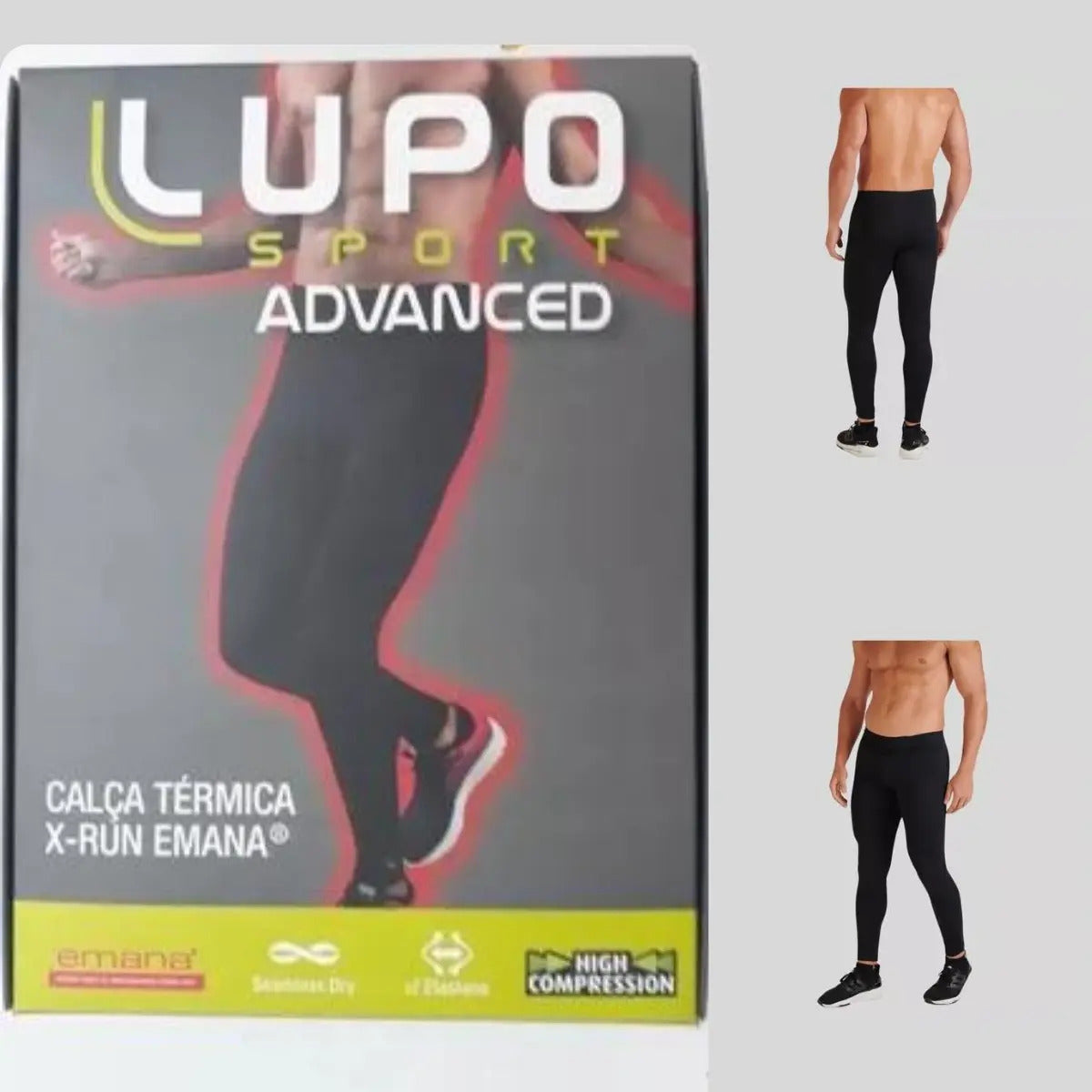 Calca Térmica Masculina Xrun Lupo Fitness Academia Corrida