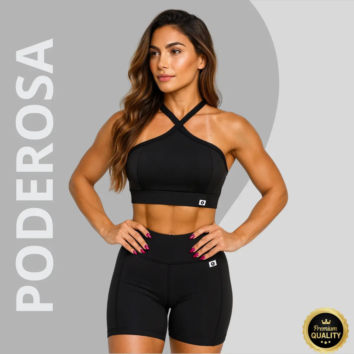 Top Cropped Feminino Alça Cruzada Zero Transparência Suplex