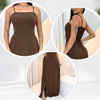 Vestido Longo Social para Madrinha Elegante Casamento