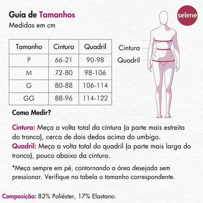 Legging Academia Corrida Com Bolso Selene Zero Transparência