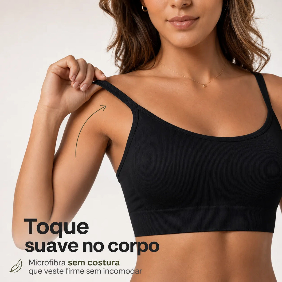 Top Lupo Loba Fitness Confortável Ótima Sustentação Academia