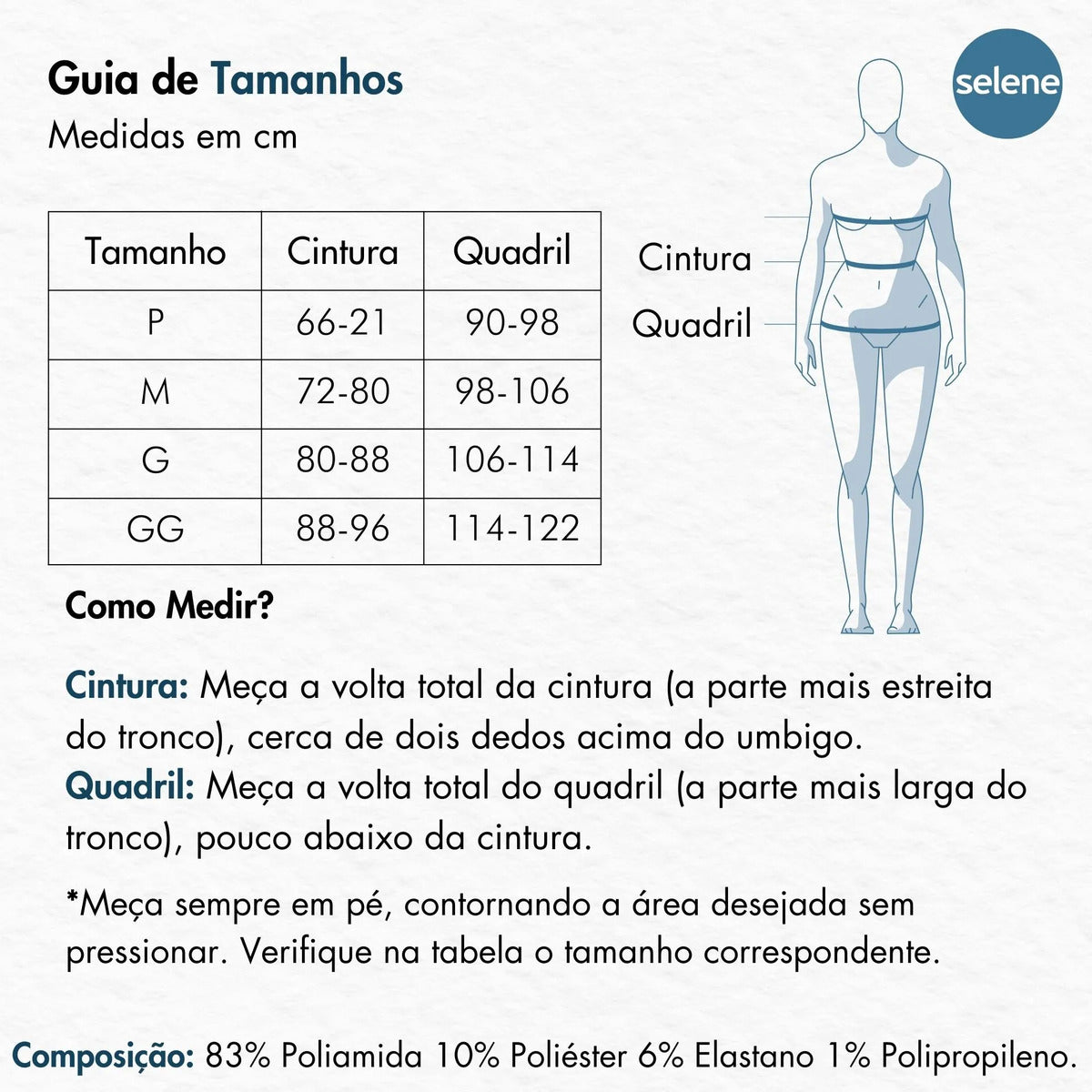 Calça Legging Fitness Academia Selene Levanta Bumbum
