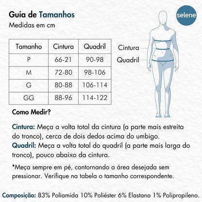 Calça Legging Fitness Academia Selene Levanta Bumbum