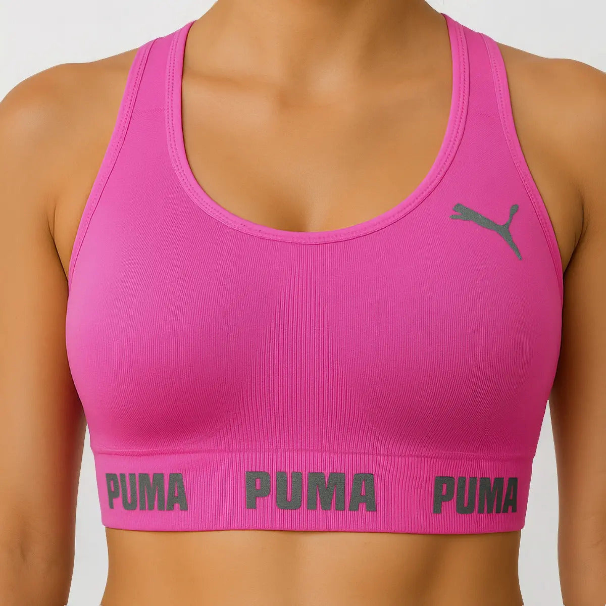Top Puma Academia Fitness Original Nadador Alta Sustentação