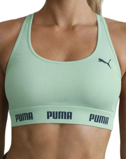 Top Puma Original Feminino Alta Sustentação Academia Fitness