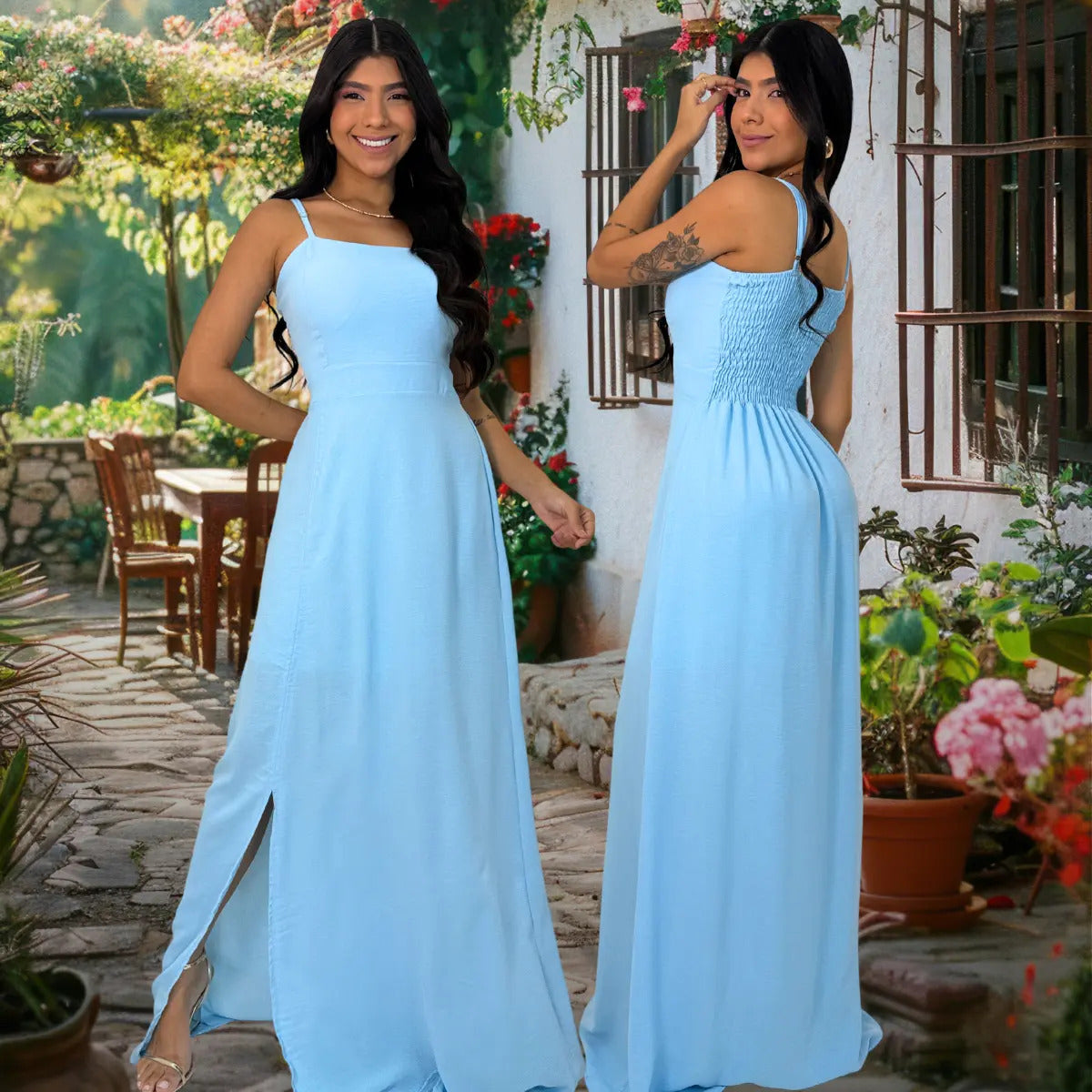 Vestido Longo Social para Madrinha Elegante Casamento