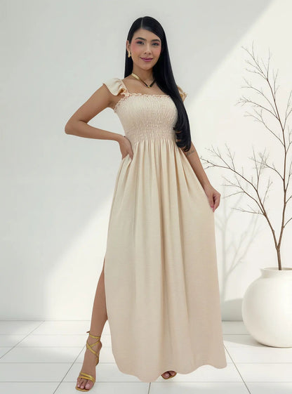 Loose-fitting Casual Long Dress Strappy Summer Party Evangelical