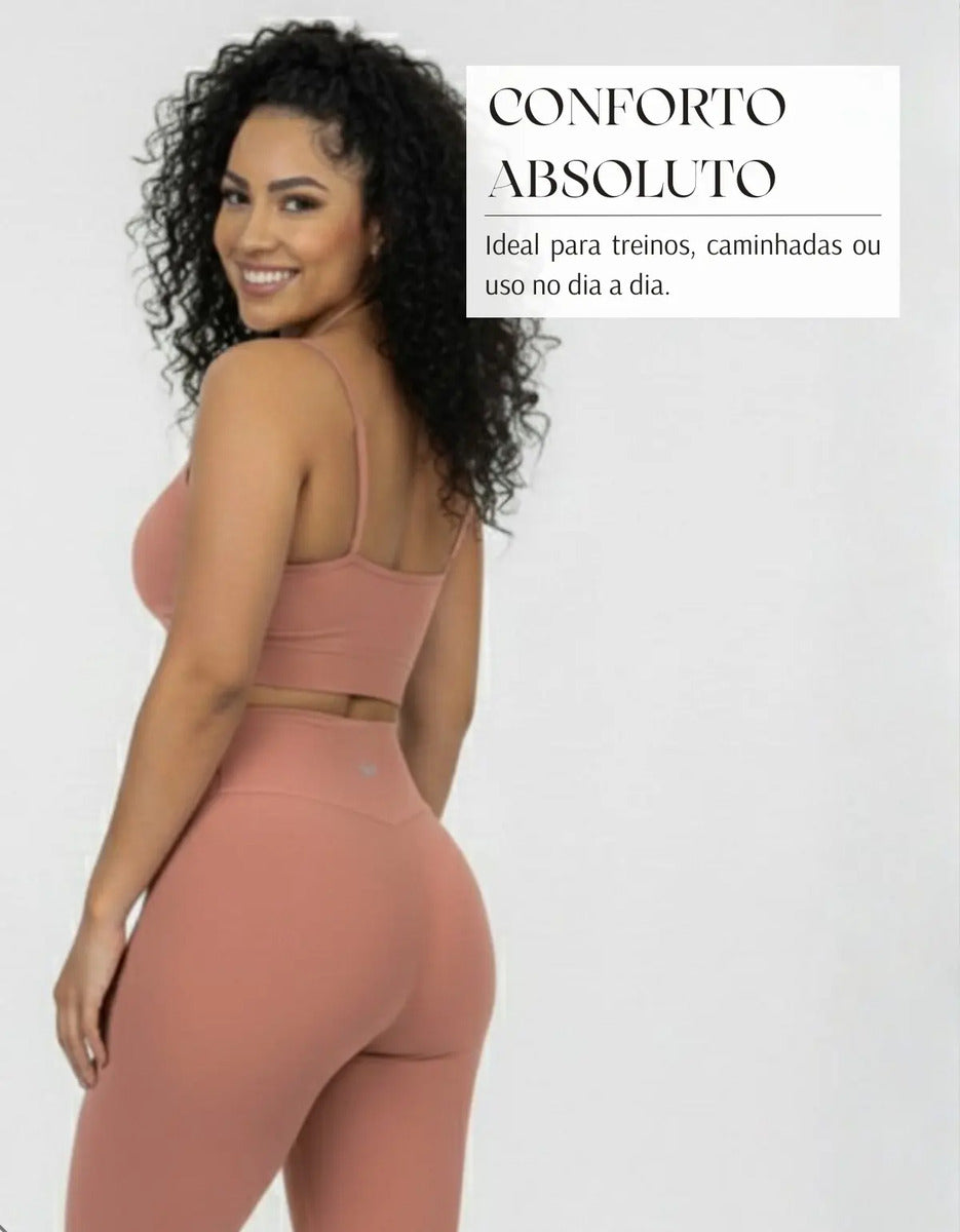 Top Fitness Academina De Alcinha Fina Com Bojo