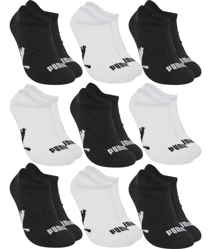 Kit 9 Pares Meias Invisível Puma Sapatilha Soquete Original