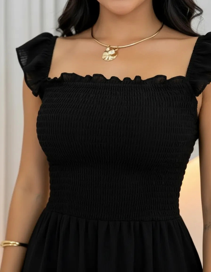 Loose-fitting Casual Long Dress Strappy Summer Party Evangelical