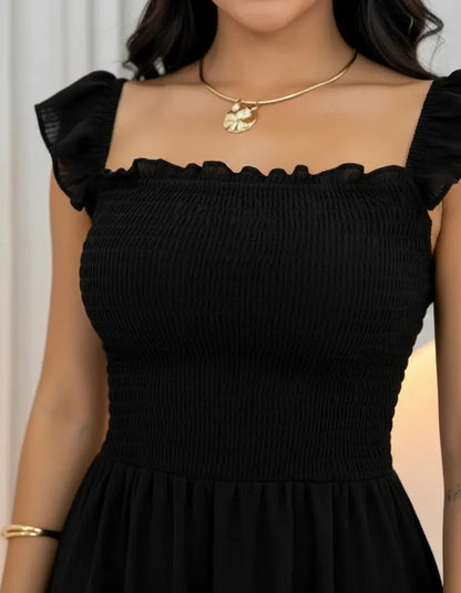 Loose-fitting Casual Long Dress Strappy Summer Party Evangelical