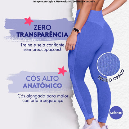 Calça Legging Fitness Academia Selene Levanta Bumbum