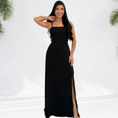 Vestido Longo Social para Madrinha Elegante Casamento