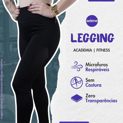 Legging Fitness de Treino Zero Transparência Selene