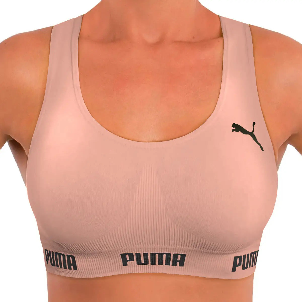Top Puma Original Feminino Alta Sustentação Academia Fitness