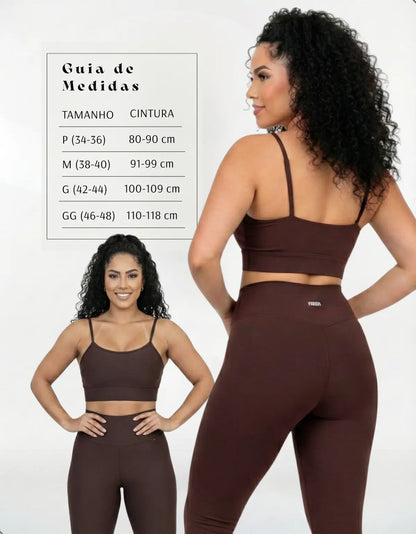 Top Fitness Academina De Alcinha Fina Com Bojo
