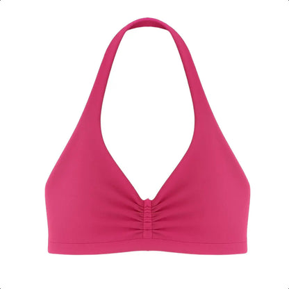 Top Halter Fitness Frente Unica Suplex Bojo Removìvel Yoga