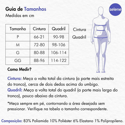 Calça Legging Fitness Academia Selene Levanta Bumbum