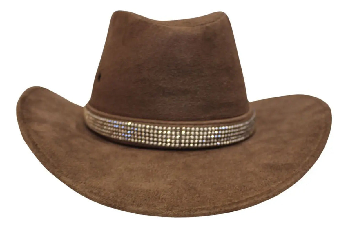 Chapéu Modelo Ana Castela Com Strass Versão Texas Cores Top