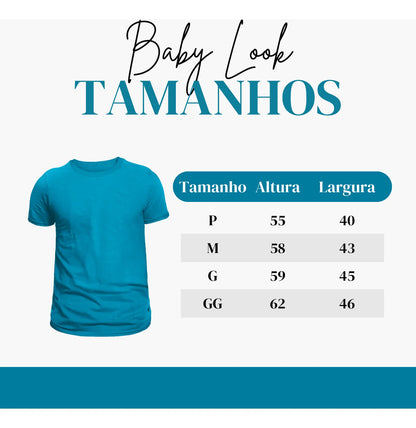 Camiseta Branca Feminina Baby Look Basica Algodao Lisa Cores