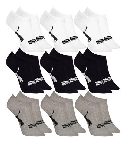 Kit 9 Pares Meias Invisível Puma Sapatilha Soquete Original