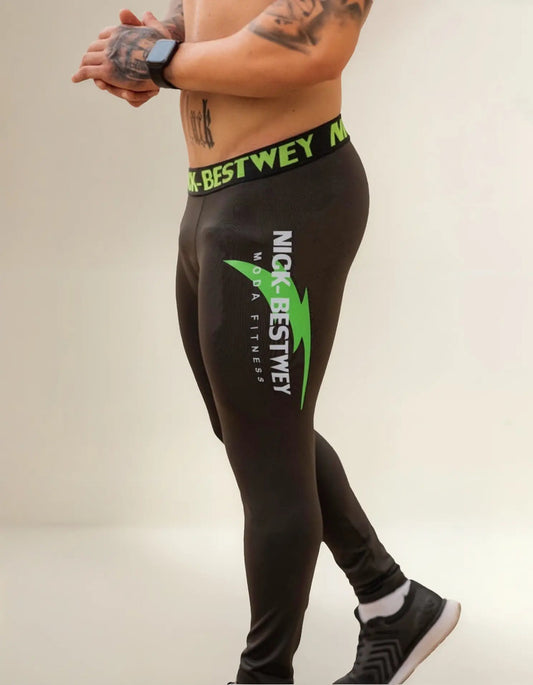 Calça Térmica De Compressão Segunda Pele Fitness Proteção Uv