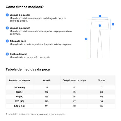 Calça Pantalona Alfaiataria Plus Size Feminina Premium
