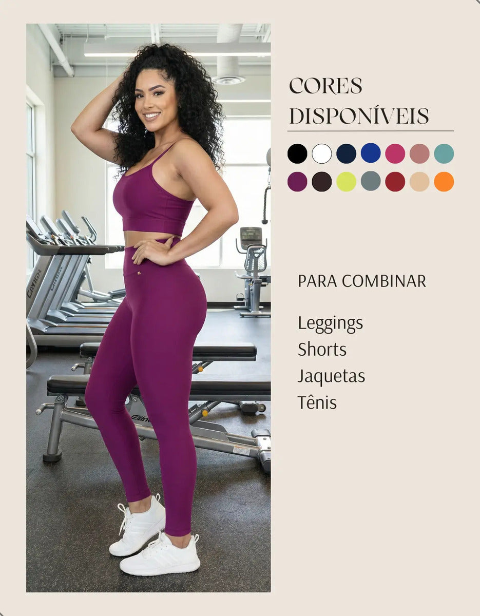 Kit-2 Top Alcinha Fina Academia Fitness C/ Bojo Suplex Power