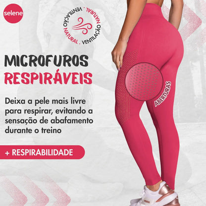 Legging Fitness de Treino Zero Transparência Selene
