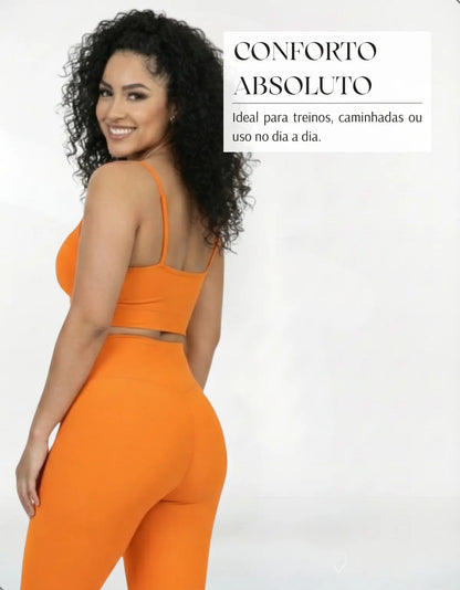 Kit-2 Top Alcinha Fina Academia Fitness C/ Bojo Suplex Power