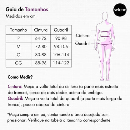 Legging Academia Bolso Cirrê Grossa Sem Transparência Selene
