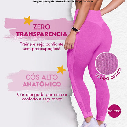 Calça Legging Fitness Academia Selene Levanta Bumbum