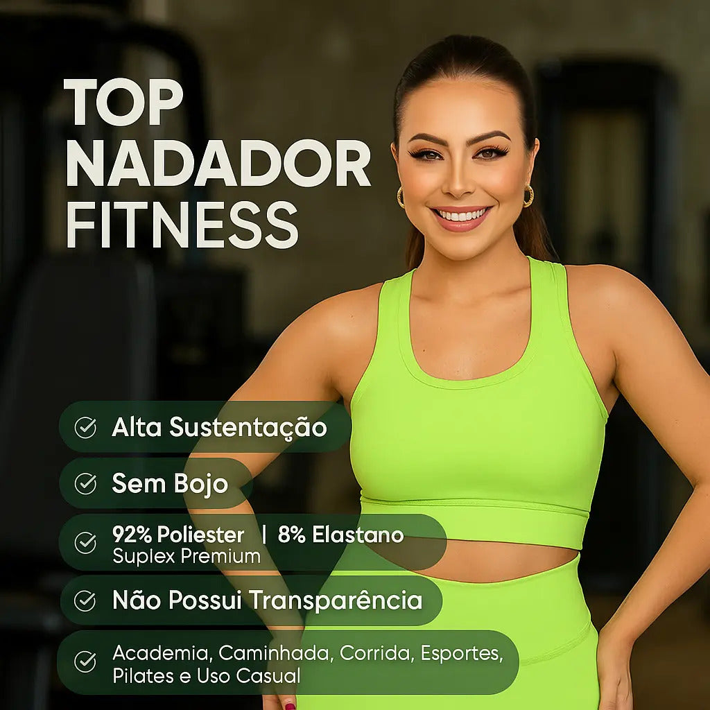 Kit 5 Top Feminino Plus Size Academia Fitness Treino Suplex