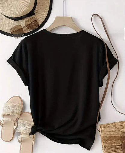 T-shirt Feminina Blusa Camiseta Católica Cruz 100% Algodão