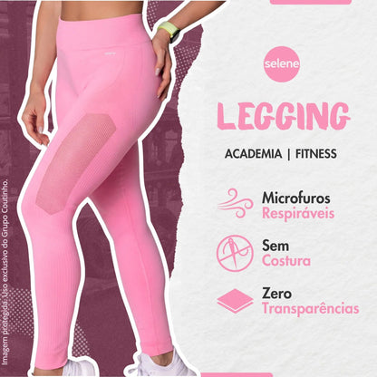 Legging Fitness de Treino Zero Transparência Selene