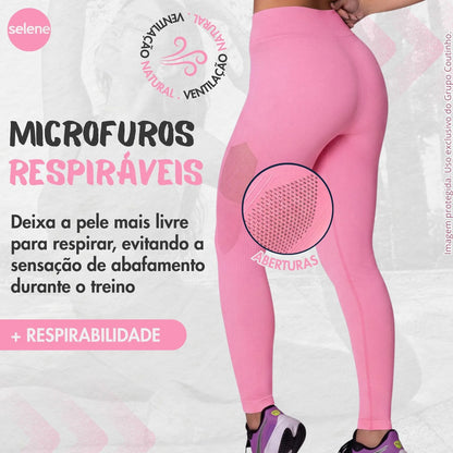 Legging Fitness de Treino Zero Transparência Selene