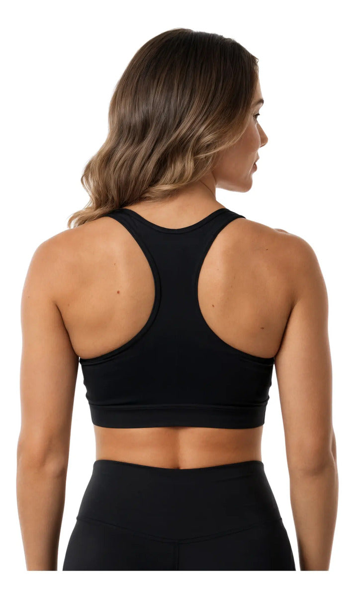 Top Academia Fitness Feminino Nadador Treino Basico Cropped