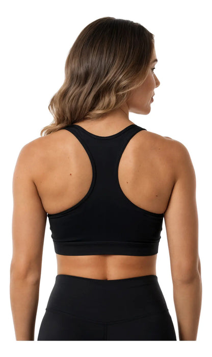 Top Academia Fitness Feminino Nadador Treino Basico Cropped